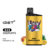 iGET BAR VAPE 3500 PUFF – KIWI PINEAPPLE ICE