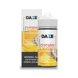 7 daze juice 7 daze fusion pineapple coconut banana 100ml vape juice 31146505306223.png