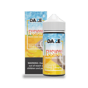 7 daze juice 7 daze fusion pineapple coconut banana iced 100ml vape juice 31146507305071.png