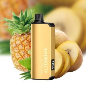 alibarbar 9000 puffs vape kiwi pineapple the vape bar www.thevapebar.com .au .jpg