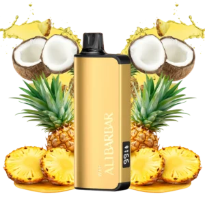 Home alibarbar ingot pineapple coconut 9000 puffs ausvape direct.webp