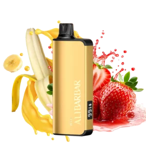alibarbar ingot strawnana 9000 puffs ausvape direct.webp