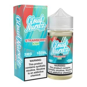 cloud nurdz iced strawberry kiwi tf vape juice 100ml 3mg.jpg