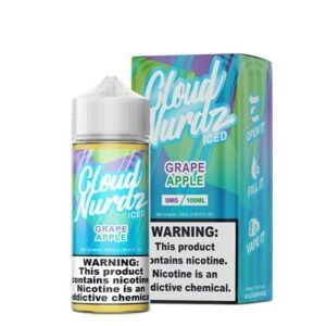 cloud nurdz juice cloud nurdz grape apple iced 100ml vape juice 13661674799215.jpg