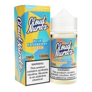 cloud nurdz juice cloud nurdz peach blue raspberry 100ml synthetic nic vape juice 32159121113199.jpg