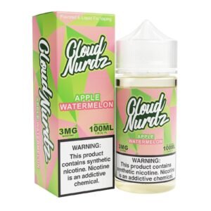 cloud nurdz juice cloud nurdz watermelon apple 100ml synthetic nic vape juice 32159121145967.jpg