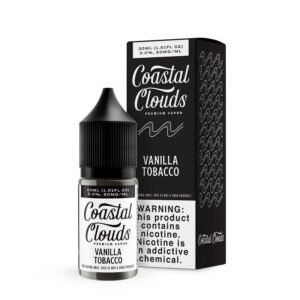 coastal clouds juice coastal clouds vanilla tobacco nic salt vape juice 30ml 32728470290543.jpg