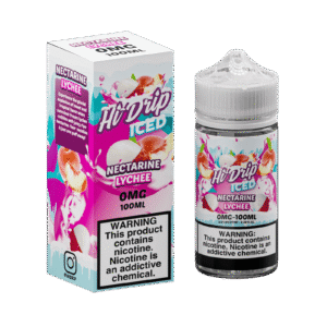 hi drip iced nectarine lychee 100ml vape juice 0mg.png