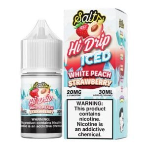 hi drip juice hi drip iced white peach strawberry 30ml nic salt vape juice 31930769473647.jpg