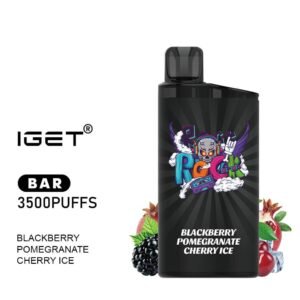 iget bar blackberry pomegranate cherry ice 3500 puff disposable vape australia the vape bar buy iget vape online.jpg