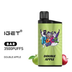 iget bar double apple 3500 puff disposable vape australia the vape bar buy iget vape online 1 1.jpg