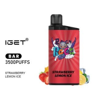 iget bar strawberry lemon ice 3500 puff disposable vape australia the vape bar buy iget vape online.jpg