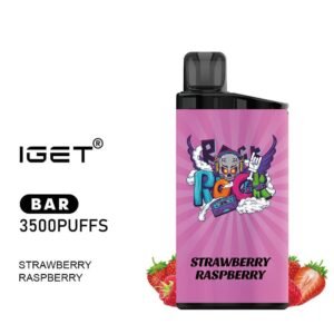 iget bar strawberry raspberry 3500 puff disposable vape australia the vape bar buy iget vape online.jpg