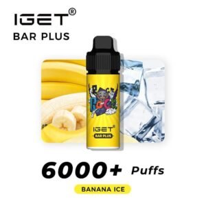 iget bar plus banana ice 6000 puffs the vape bar iget vapes australia.jpg