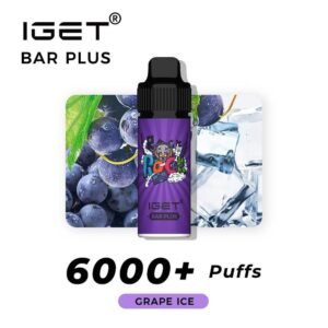 iget bar plus grape ice 6000 puffs the vape bar iget vapes australia 1.jpg