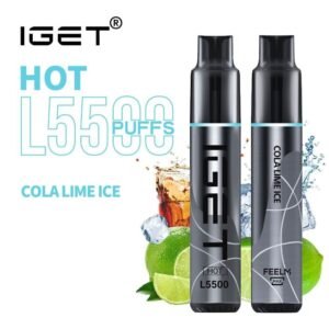 iget hot l5500 cola lime ice 5500 puff disposable vape australia the vape bar buy iget vape online 1.jpg