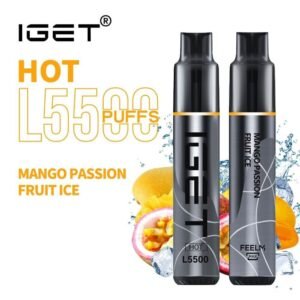iget hot l5500 mango passion fruit ice 5500 puff disposable vape australia the vape bar buy iget vape online 1.jpg