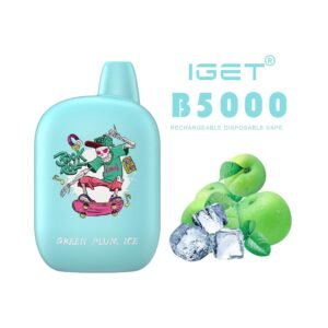 iget b5000 green plum ice disposable vape australia.jpg