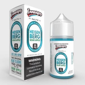 innevape heisenberg sour apple nic salt vape juice 30ml 50mg.jpg