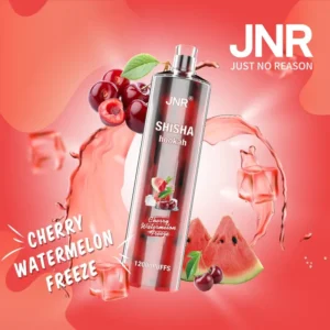 jnr shisha hookah cherry watermelon freeze 12 000 ausvape direct.webp
