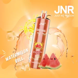 jnr shisha hookah watermelon bull 12 000 puffs ausvape direct.webp