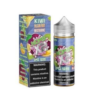 nomenon juice noms x2 kiwi passion fruit nectarine 120ml vape juice 13743780331631.jpg