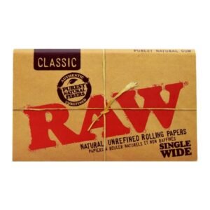 raw classics single wide rolling papers bba9a079 d4a6 481a a3a6 3abaa6f7ed52.jpg