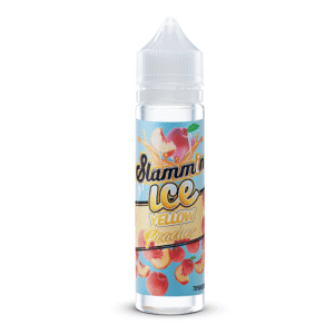slammin juice yellow peach ice 60ml vape juice slammin 29962789159023.png