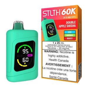 stlth 60k disposable vape device double apple shisha.jpg