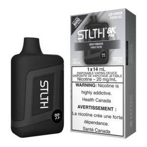 stlth 8k pro disposable vape device rich tobacco.jpg