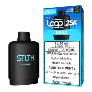 stlth loop 25k e liquid pod pack blue razz.jpg