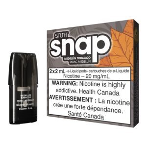 stlth snap e liquid pod pack medellin tobacco.jpg