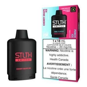 stlth switch e liquid pod pack cherry grape ice and punch ice.jpg
