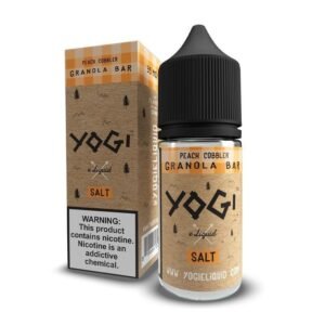 yogi juice yogi salts peach cobbler granola nic salt vape juice 30ml 33057728430191.jpg